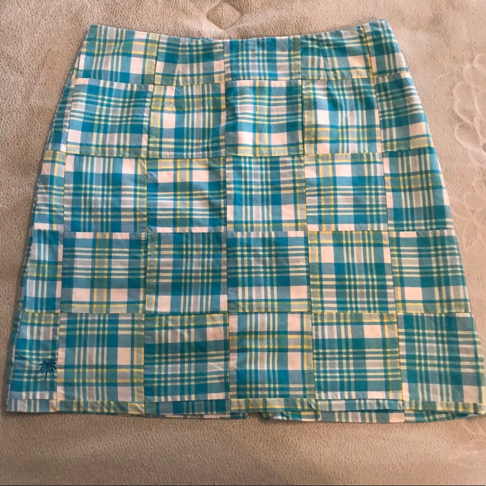 Lily Pulitzer plaid skirt